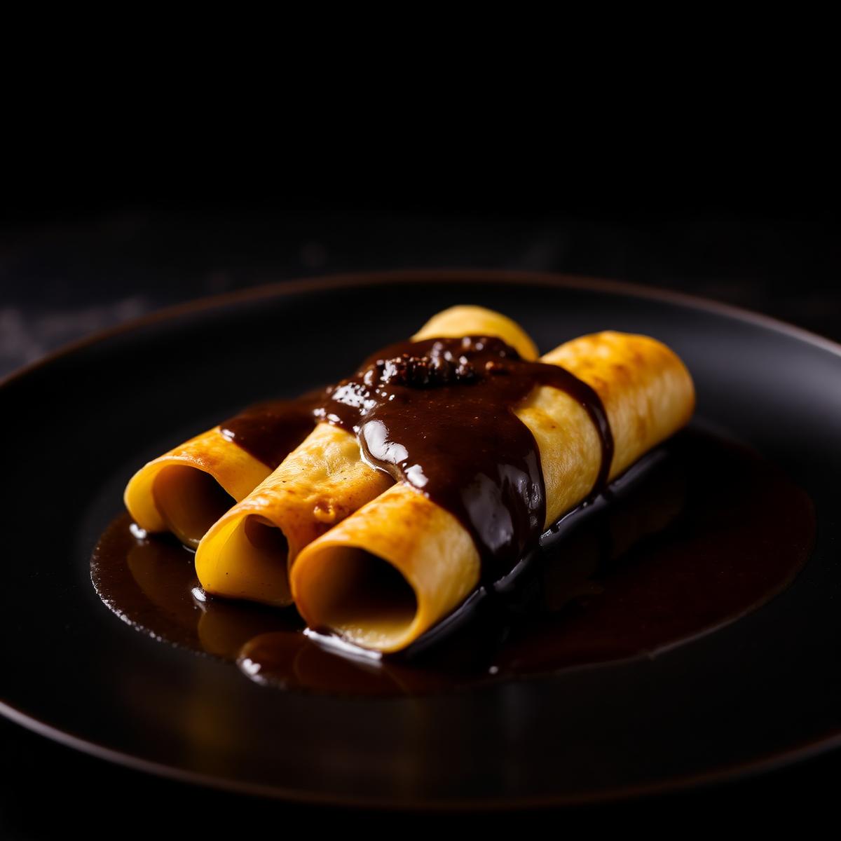 Enchiladas de mole