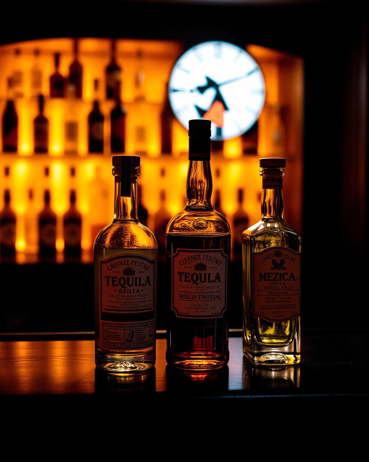 Tequila selection